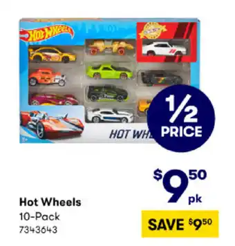 BIG W Hot Wheels 10-Pack offer
