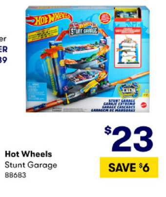 BIG W Hot Wheels Stunt Garage offer