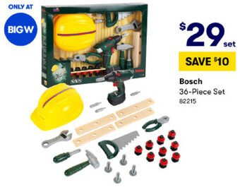 BIG W Bosch 36-Piece Set offer