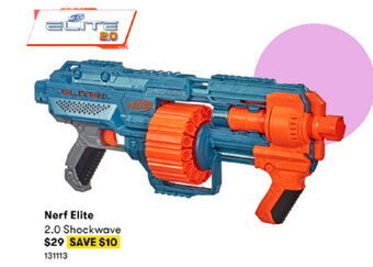 BIG W Nerf Elite 2.0 Shockwave offer