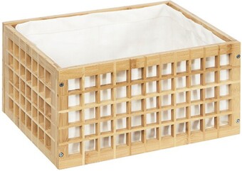 Coles Marketlane Laundry Bamboo Open Storage Basket offer