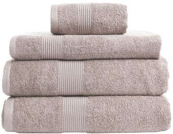 Coles Royal Comfort Cotton Bamboo Towel 4 Piece Set offer