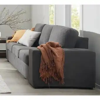 Fantastic Furniture Drake 3 Seater Sofa in Mason Charcoal offer