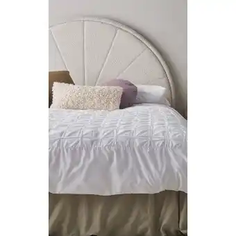 Fantastic Furniture Dawn Queen Boucle Bedhead offer