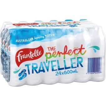 IGA Frantelle Spring Water 24x600mL offer