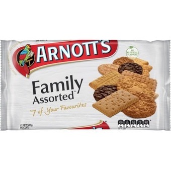 IGA Arnott’s Family Assorted Biscuits 500g offer