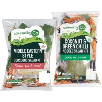 IGA Community Co Middle Eastern Style Couscous Salad 380g or Coconut Green Chilli Salad 270g offer