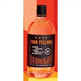 IGA Four Pillars Rare or Bandwagon Alcohol Removed Gin 700mL offer