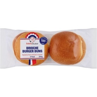 IGA Brioche Burger Buns 4 Pack or Sliders 6 Pack offer