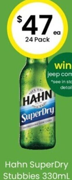 The Bottle O Hahn Superdry Stubbies 330ml offer