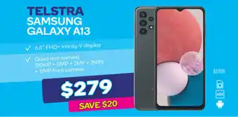 TELSTRA SAMSUNG GALAXY A13