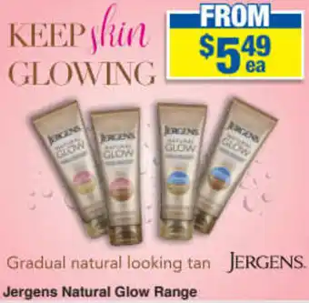 Jergens Natural Glow Range