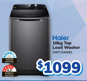 Bi-Rite HAIER 10kg top load washer offer