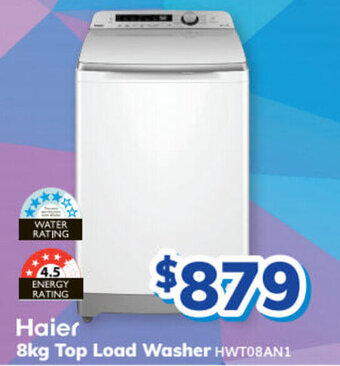 Bi-Rite HAIER 8kg top load washer offer