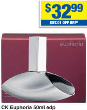 My Chemist CK Euphoria 50ml Edp offer