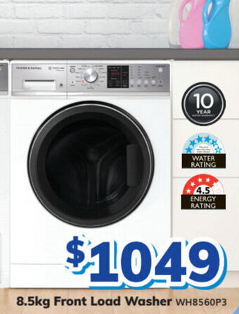 Bi-Rite FISHER & PAYKEL 8.5kg front load washer offer