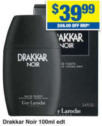 My Chemist Drakkar Noir 100ml Edt offer