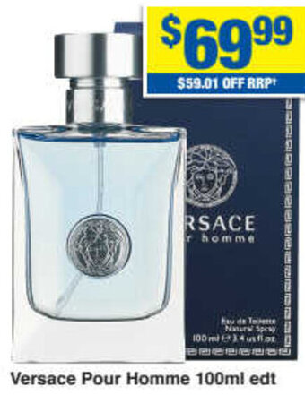 My Chemist Versace Pour Homme 100ml Edt offer