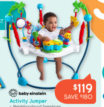 Baby Bunting Baby Einstein Activity Jumper offer