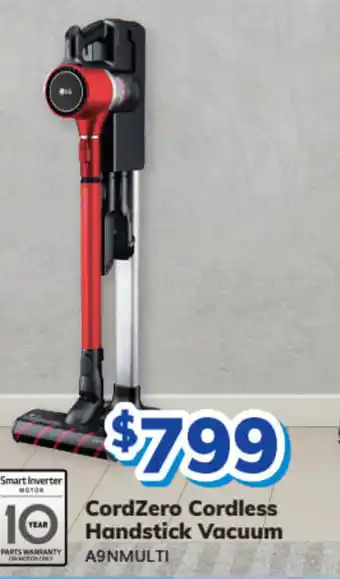 Bi-Rite OLG cordzero cordless handstick vacuum offer