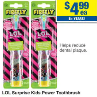 LOL Surprise Kids Power Toothbrush