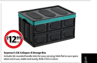 Coles Seymour's 23L Collapse-A Storage Box offer