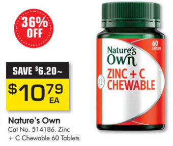 Pharmacy Direct NATURE'S OWN offer