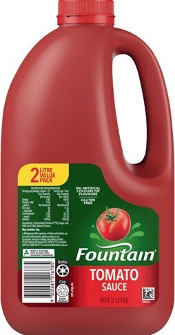IGA Fountain Tomato or Barbecue Sauce Value Pack 2 Litre offer