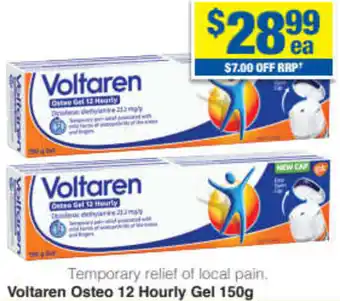 Voltaren Osteo 12 Hourly Gel 150g