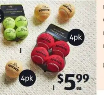 ALDI Hyper Pet Squeaky Balls offer