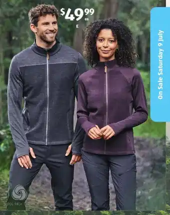 ALDI Adult's Merino Jacket offer