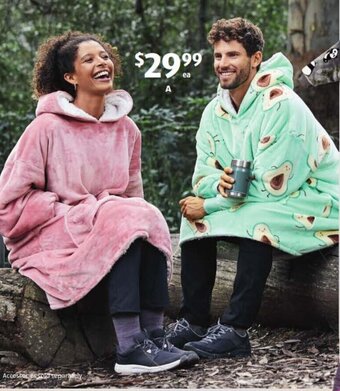 ALDI Adult's Snuggle Hoodie offer