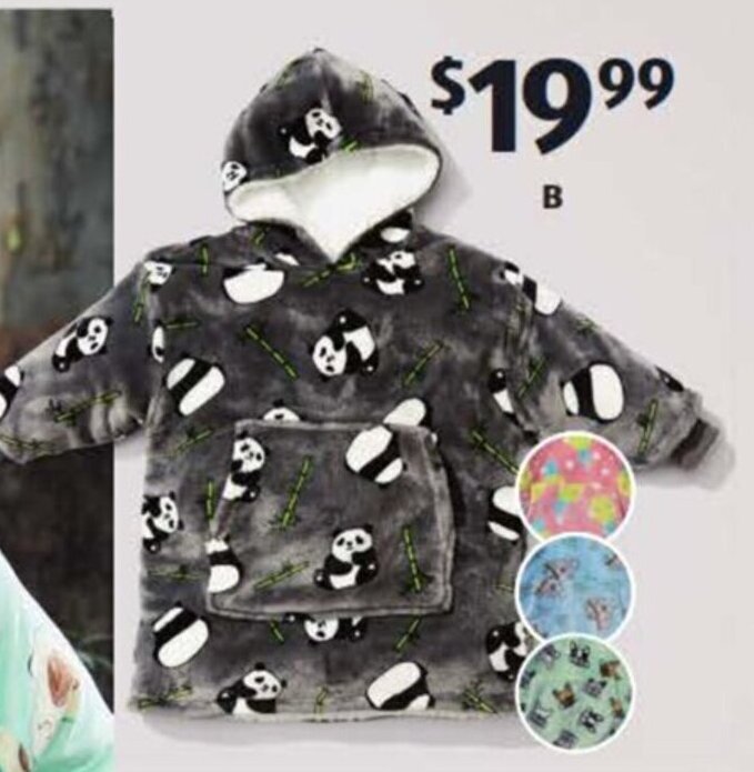Children's Snuggle Hoodie offer at ALDI