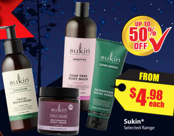Chemist Discount Centre Sukin offer