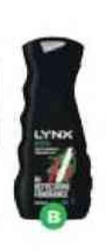 Woolworths LYNX shower gel 400ml offer