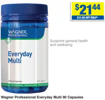 Wagner Professional Everyday Multi 90 Capsules