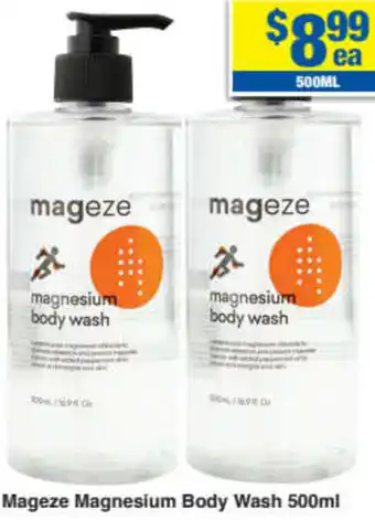 My Chemist Mageze Magnesium Body Wash 500ml offer