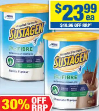 My Chemist Sustagen Plus Fibre 840g offer