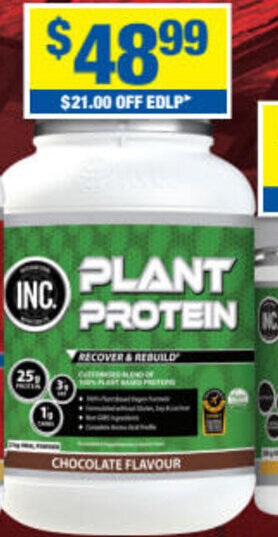 My Chemist Inc. Plant Protein 2kg Assorted Variants offer