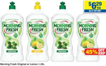 My Chemist Morning Fresh Original or Lemon 1.25L offer