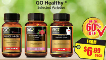 Chemist Discount Centre Go Healthy offer