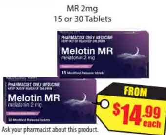 Chemist Discount Centre R 2mg 15 or 30 Tablets offer