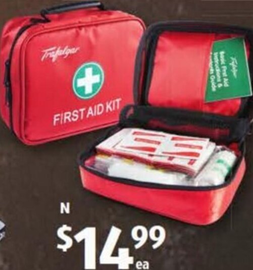 Outdoor First Aid Kit offer at ALDI