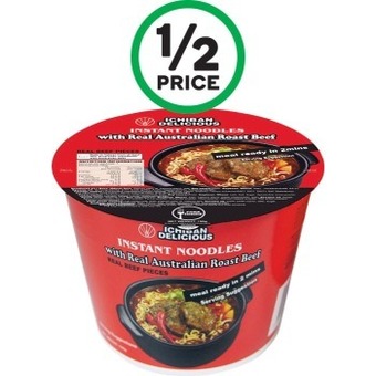 Woolworths Ichiban Noodle Bowl 140-150g offer