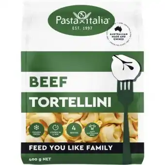 Woolworths Pasta Italia Varieties 400g – From the Freezer offer