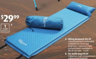 ALDI Self-Inflating Mat with Pillow offer