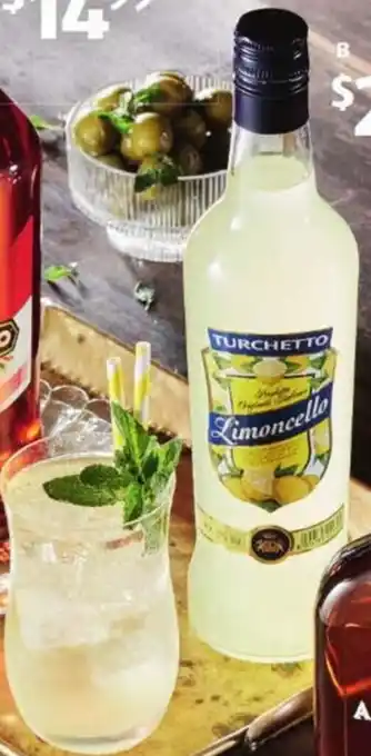 ALDI Turchetto Limoncello 700ml offer
