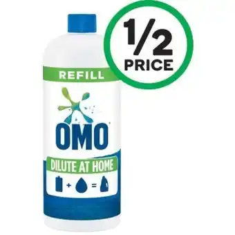 Woolworths Omo Active & Sensitive Laundry Dilutables 665ml offer