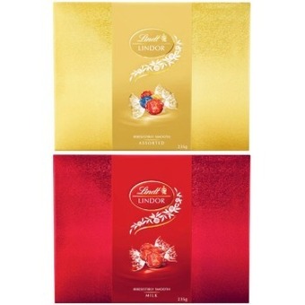 Coles Lindt Lindor Gift Box 235g offer