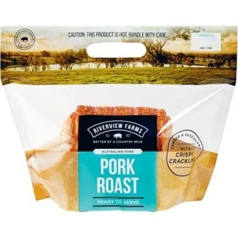 Coles Riverview Farms Australian Hot Roast Pork offer